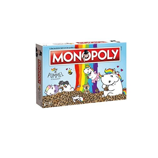 Winning Moves – Jeu de Société – Monopoly pummeleinhorn Enfants Simulation économique Simulation économique, Enfants, Enfant