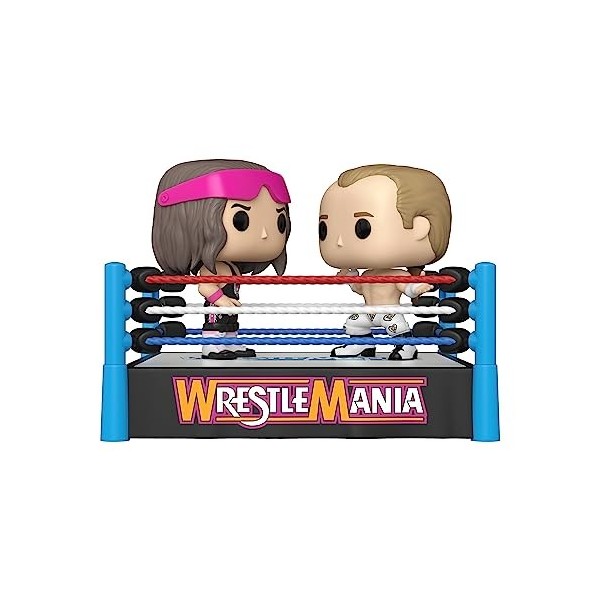 Funko Pop! Moment: WWE - Bret Hart Vs Shawn Michaels - Figurine en Vinyle à Collectionner - Idée de Cadeau - Produits Officie