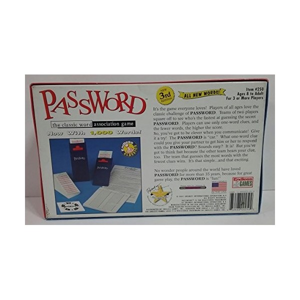 PASSWORD 3rd Edition