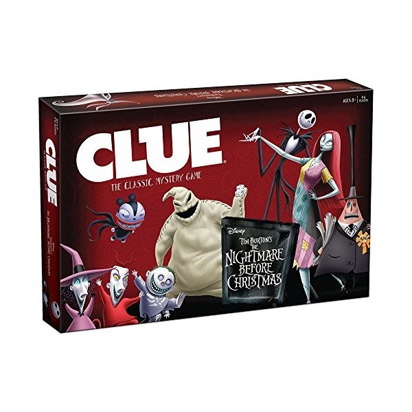 Clue: Tim Burtons The Nightmare Before Christmas Board Game by USAopoly