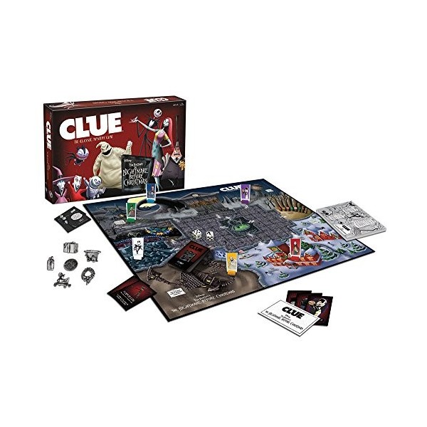 Clue: Tim Burtons The Nightmare Before Christmas Board Game by USAopoly