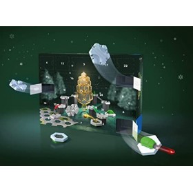 Ravensburger - Calendrier de lavent GraviTrax -27273 - 24 cases surprises avant Noël - 62 pièces de construction - Jeu de co