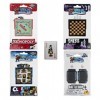 Ensemble de jeux classiques miniatures – Monopoly – Échecs – Indice – Bataille navale – par le plus petit du monde avec des c