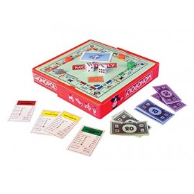 Ensemble de jeux classiques miniatures – Monopoly – Échecs – Indice – Bataille navale – par le plus petit du monde avec des c