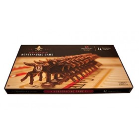 Across The Board sur Le Tableau Kentucky Derby/Churchill Downs Cheval Jeu de Course, 39,4&nbsp;x 71,1&nbsp;x 1,9&nbsp;cm, érable