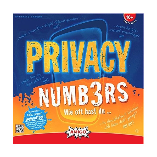 Amigo 01657 Privacy Numbers, Jeu
