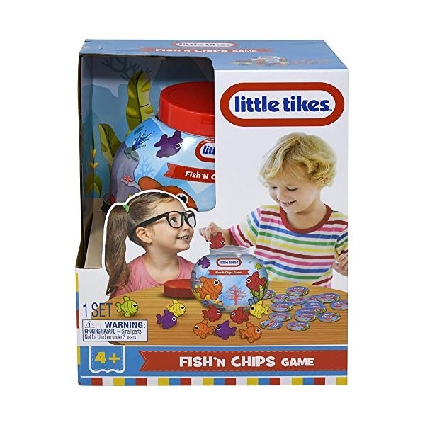 BUDDY N BUDDIES Little Fish & Chips Jeu daction pour les enfants dâge préscolaire et les tout-petits de 3 à 6 ans