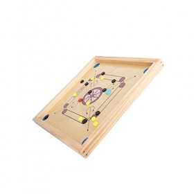 FOYTOKI 1 Jeu Échecs en Bois Jouets Éducatifs Jeu De Société De Rondelle Jeu De Table Rythmé Jeu De Hockey sur Ordinateur Jou