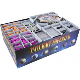 Feldherr Organizer Compatible avec Twilight Imperium 4ème Edition + Prophecy of Kings - boîte de Jeu de Base