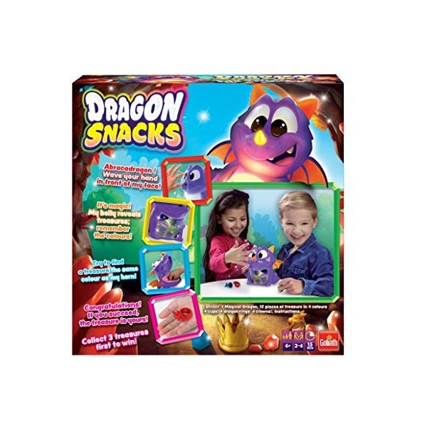 Goliath Games Dragon Snacks, Jeu de mémoire Amusant, pour Les Enfants à partir de 4 Ans