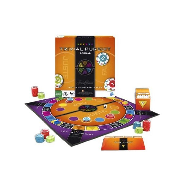 Hasbro - 49881 - Jeu de Société - Trivial Pursuit Casual