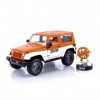 Jada Toys - JEE Wrangler with M&Ms Orange Figure - 2007-1/24