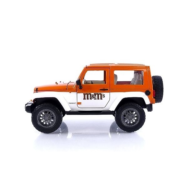 Jada Toys - JEE Wrangler with M&Ms Orange Figure - 2007-1/24