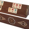 Helena wood art, Jeu de Rami en Bois Fait à La Main, 100% Bois, Édition de Luxe, Jeu Société Famille, Rummy, Okey