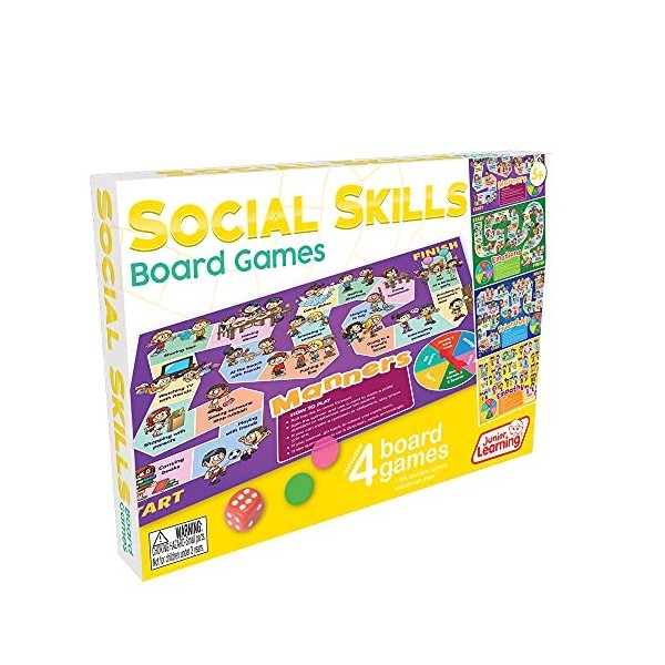 4 Social Skills Board Games