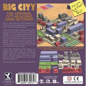 Big City Board Game - 20th Anniversary Jumbo Edition