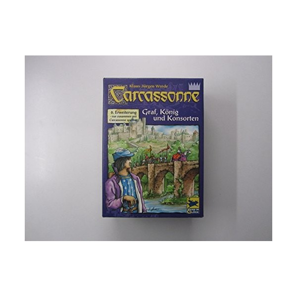 Schmidt Spiele Hans im Glück 48180 – Carcassonne 6. « GRAF, König und Konsorten »