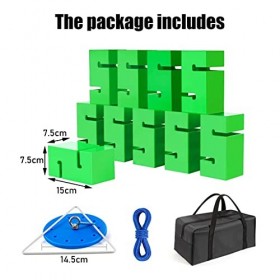 Ensembles De Jeu Field Day |Accueil/École/Jeux Déquipe dentreprise |Jeu Dempilage De Blocs De Coordination Œil-Main Color