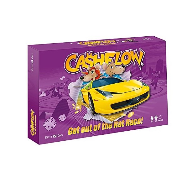 CASHFLOW - Version Anglaise - Le Jeu de Plateau par Robert Kiyosaki - Auteur de Livre Père Riche, père pauvre - Nouvelle édit