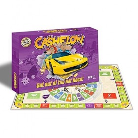 CASHFLOW - Version Anglaise - Le Jeu de Plateau par Robert Kiyosaki - Auteur de Livre Père Riche, père pauvre - Nouvelle édit