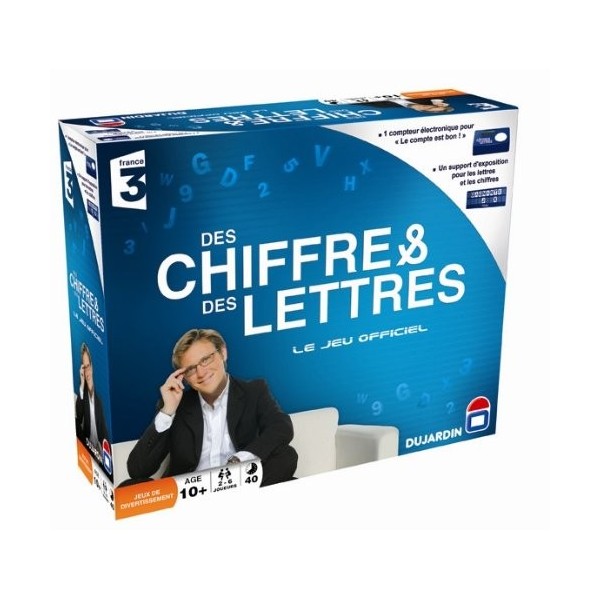 Dujardin - 58030 - Jeu de Lettres - TV - Des Chiffres et Des Lettres