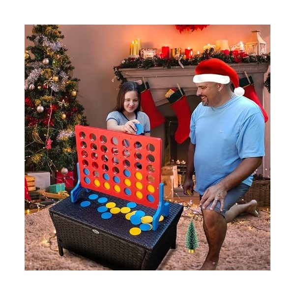 Bolaball Jeux de plein air à quatre rangées pour samuser en famille, jeu de cour pour adultes et enfants, jouets de fête dan