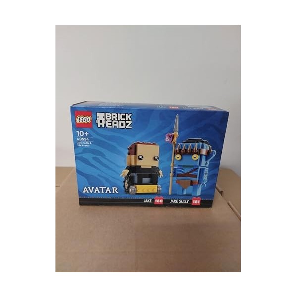 LEGO BrickHeadz Jake Sully & his Avatar 40554 Kit de construction Bleu