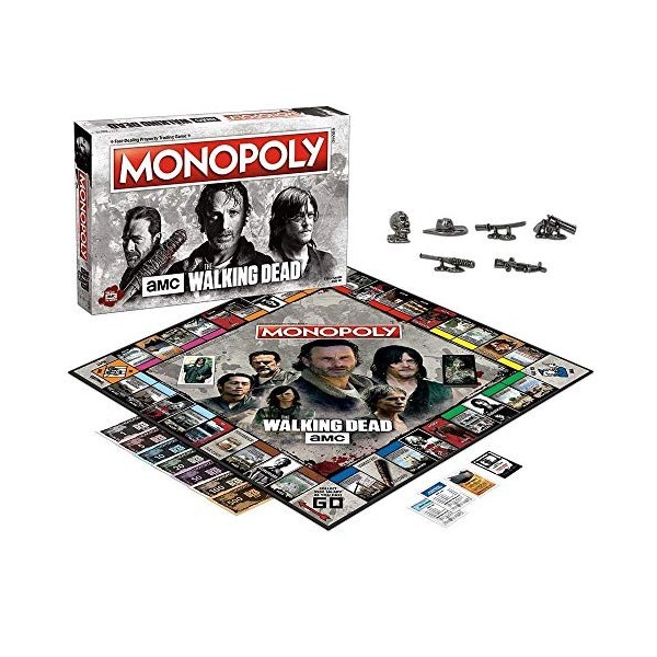 The Walking Dead Monopoly Jeu De Société