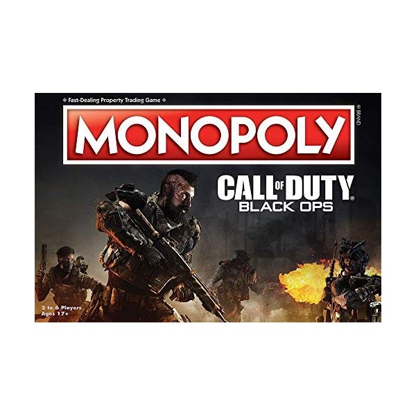 Monopoly Call of Duty Black Ops Edition Board Game - Anglais