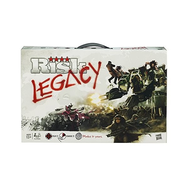 Hasbro - Jeu de société anglais - Risk Legacy