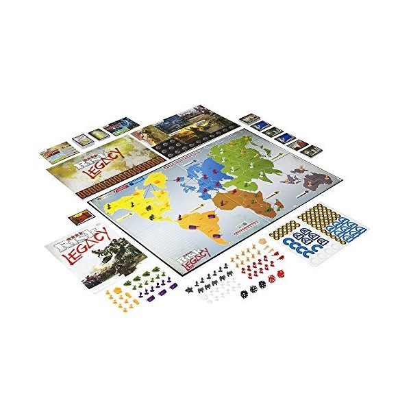 Hasbro - Jeu de société anglais - Risk Legacy