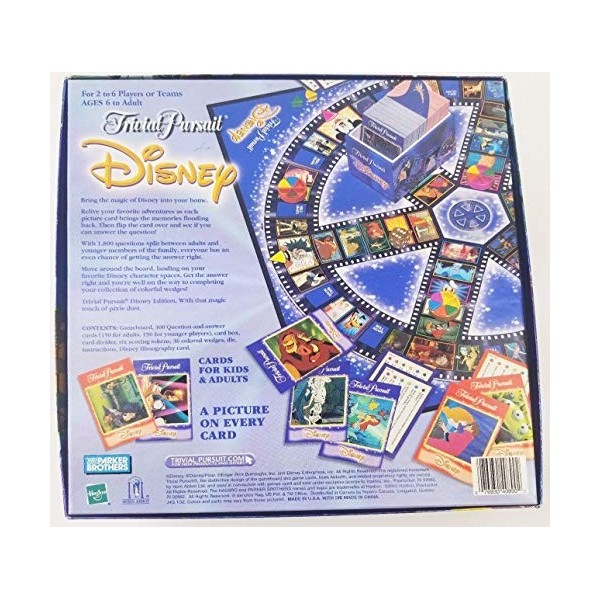 Disney Trivial Pursuit - Animated Picture Edition