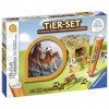 Ravensburger tiptoi Jeu danimaux Falabella - À partir de 4 Ans - Set danimaux interactif Falabella avec Trois Animaux tipto