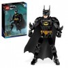 LEGO 76259 DC La Figurine de Batman, Jouet de Construction et Décoration Super-héros avec Cape, Basé sur Le Film Batman 1989,