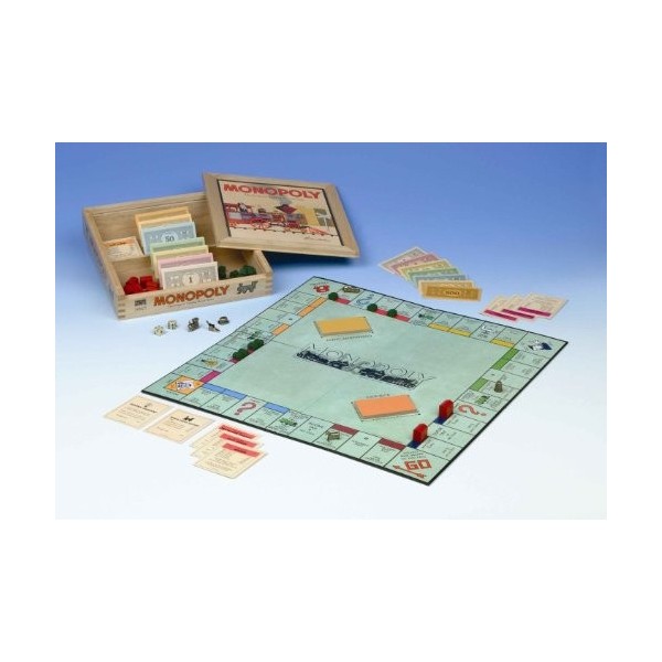 40753 Monopoly Serie Nostalgie en Bois