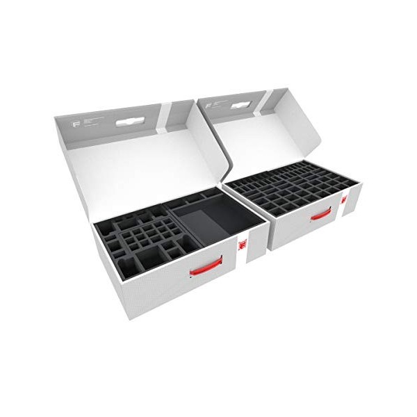 Feldherr Transporter avec 2 boîtes de Rangement XL Compatible avec Zombicide Black Plague Kickstarter Kickstarter Knight Pled