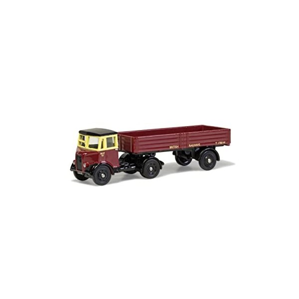 Corgi - Buses DG214006 Thornycroft Nippy Remorque Dropside – British Railways