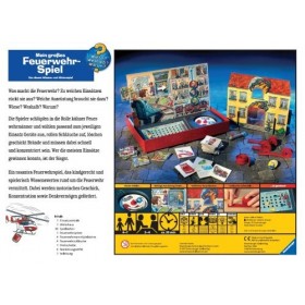 Ravensburger - 24230 - Apprendre en samusant - Wieso? Weshalb? Warum? Comment ça Marche et Pourquoi? : Les Pompiers