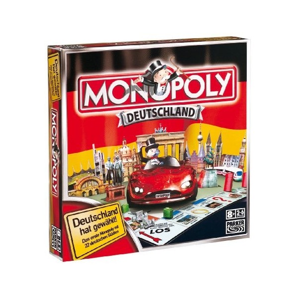 Parker - 01603100 - Monopoly Allemagne - Langue : allemand