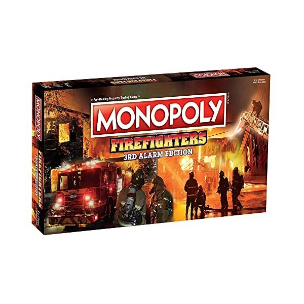 Monopoly Firefighters Monopoly 3ème édition - Firefighter Monopoly 3ème édition