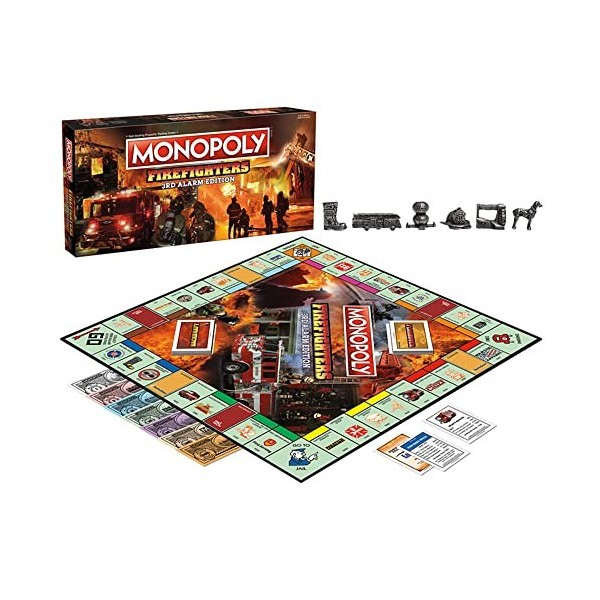 Monopoly Firefighters Monopoly 3ème édition - Firefighter Monopoly 3ème édition