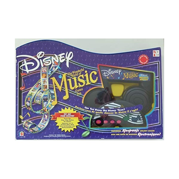 Disney: The Wonderful World of Music Game by Mattel