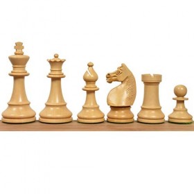 RoyalChessMall 1920 modèle déchecs Allemand Staunton pièces Seulement Set-Sheesham Wood-4.1 "King