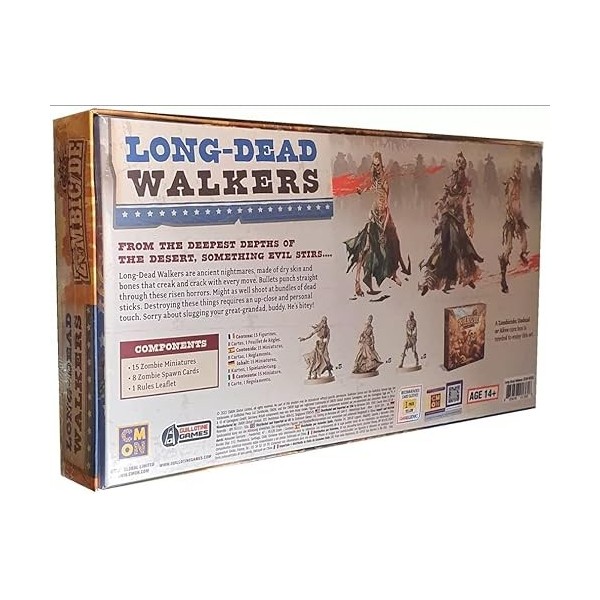 Zombicide : Undead or Alive – Long Dead Walkers KICKSTARTER Exclusive 