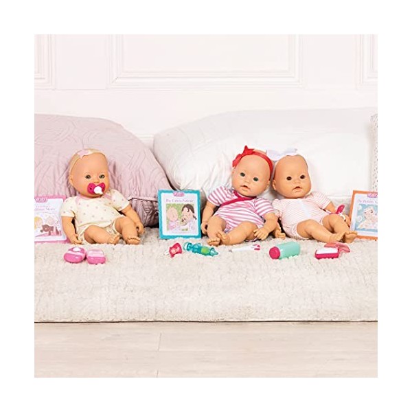 Battat Baby Sweetheart – Poupée bébé de 12 Pouces – Corps Doux – Accessoires pour lheure du Bain – Jeu de Simulation – Jouet