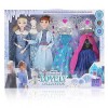 Barbie Frozen Extra Doll, Cadeau Frozen, Anna Elsa Princesse, 6 Signes thématiques, articulations Mobiles, Cadeau pour Les En