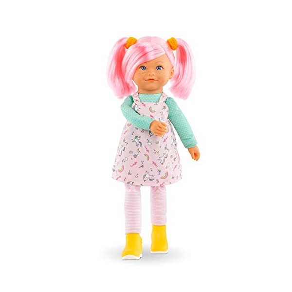 Corolle - Mes Rainbow Dolls, Praline, Dès 3 Ans, 9000300010, Multicolore, 40 cm