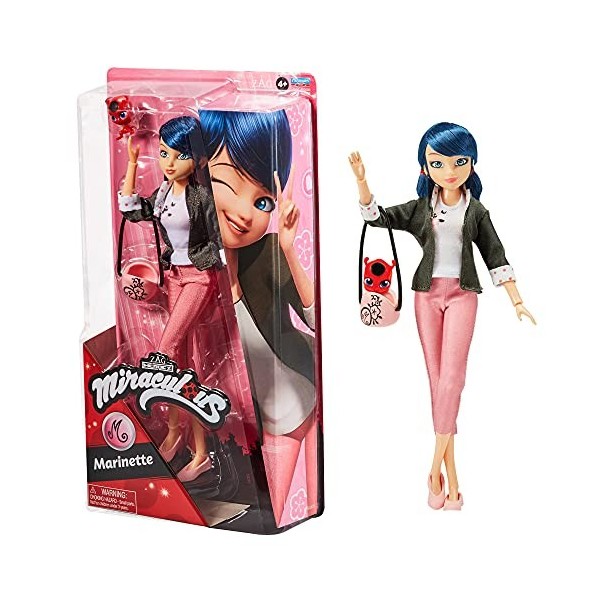 Miraculous Ladybug - Poupée mannequin 26 cm : Ladybug - BANDAI