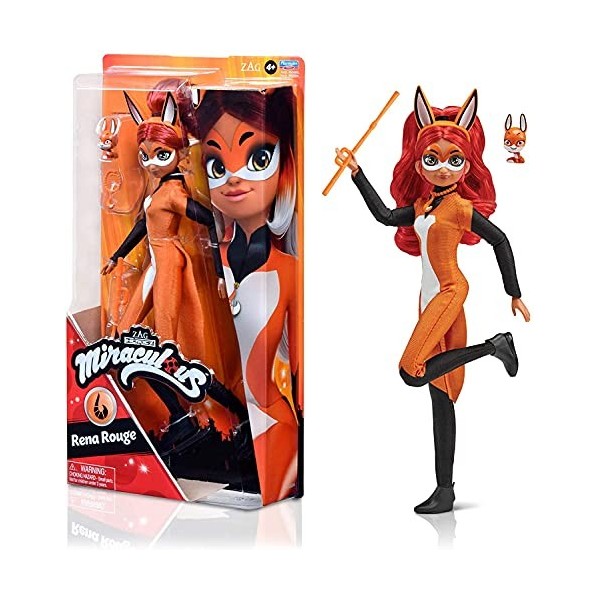 Miraculous Ladybug - Poupée mannequin 26 cm : Ladybug - BANDAI