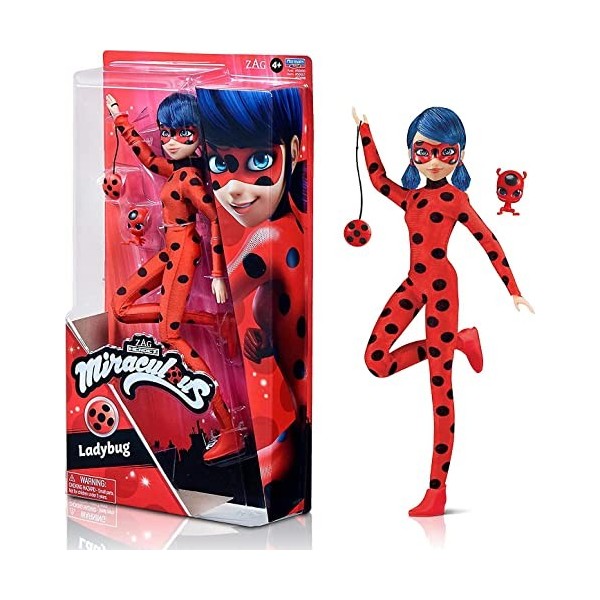 Miraculous Ladybug - Poupée mannequin 26 cm : Ladybug - BANDAI